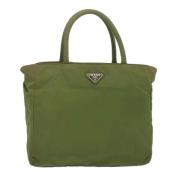 Pre-owned Nylon prada-bags Prada Vintage , Green , Dames