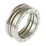 Pre-owned White Gold rings Bvlgari Vintage , Gray , Dames