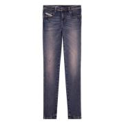 Skinny Jeans - 2015 Babhila Diesel , Blue , Dames