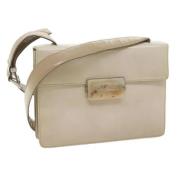 Pre-owned Leather prada-bags Prada Vintage , Beige , Dames