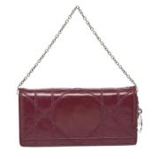 Pre-owned Leather dior-bags Dior Vintage , Red , Dames
