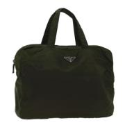 Pre-owned Nylon prada-bags Prada Vintage , Green , Dames