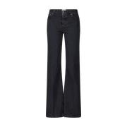 Wijde Pijp Jeans Gillan Closed , Black , Dames