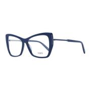 Blauwe Cat Eye Optische Monturen Tod's , Blue , Dames