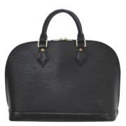 Pre-owned Leather louis-vuitton-bags Louis Vuitton Vintage , Black , D...