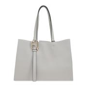 Nuvola Grote Shopper Tas Furla , Gray , Dames