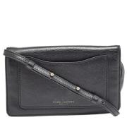 Pre-owned Leather wallets Marc Jacobs Pre-owned , Black , Dames