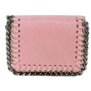 Pre-owned Suede wallets Stella McCartney Pre-owned , Pink , Dames