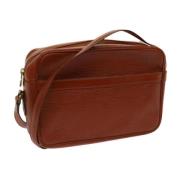 Pre-owned Leather louis-vuitton-bags Louis Vuitton Vintage , Brown , D...