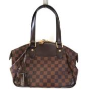 Pre-owned Canvas louis-vuitton-bags Louis Vuitton Vintage , Brown , Da...