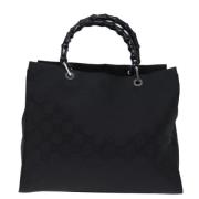 Pre-owned Canvas gucci-bags Gucci Vintage , Black , Dames