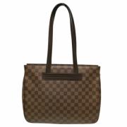 Pre-owned Canvas louis-vuitton-bags Louis Vuitton Vintage , Brown , Da...