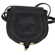 Pre-owned Leather shoulder-bags Chloé Pre-owned , Black , Dames