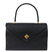 Pre-owned Leather handbags Bally Pre-owned , Black , Dames