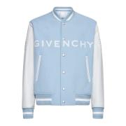 Stijlvolle Jassen voor Mannen en Vrouwen Givenchy , Blue , Heren