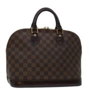 Pre-owned Canvas louis-vuitton-bags Louis Vuitton Vintage , Brown , Da...