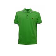 Groen Katoenen Polo Shirt New Medinilla Peuterey , Green , Heren