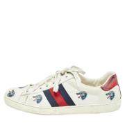 Pre-owned Leather sneakers Gucci Vintage , Multicolor , Heren