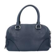 Pre-owned Leather prada-bags Prada Vintage , Blue , Dames