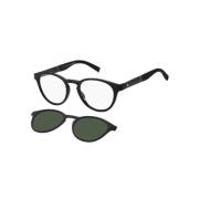 Zwarte Montuurbril Tommy Hilfiger , Black , Unisex