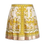 Geplooide zijden rok Versace , Multicolor , Dames