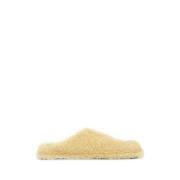 Shearling Pantoffels Jil Sander , Yellow , Dames