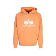 Basic Hoodie Tangerine Streetwear Alpha Industries , Orange , Heren