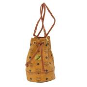 Pre-owned Canvas shoulder-bags MCM Pre-owned , Brown , Dames