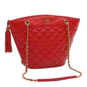 Pre-owned Leather shoulder-bags Givenchy Pre-owned , Red , Dames