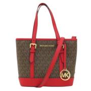 Pre-owned Canvas shoulder-bags Michael Kors Pre-owned , Brown , Dames