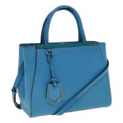 Pre-owned Leather fendi-bags Fendi Vintage , Blue , Dames