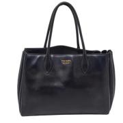 Pre-owned Leather totes Prada Vintage , Black , Dames