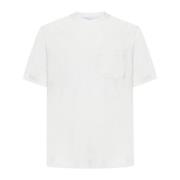 Witte T-shirts en Polos Lardini , White , Heren