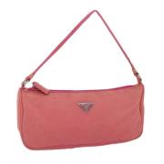 Pre-owned Nylon prada-bags Prada Vintage , Pink , Dames