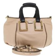 Pre-owned Leather handbags Chloé Pre-owned , Brown , Dames