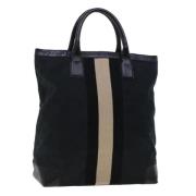 Pre-owned Canvas totes Gucci Vintage , Black , Dames