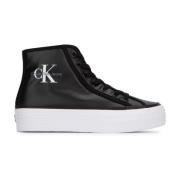 Stijlvolle Sneakers voor Trendy Look Calvin Klein , Black , Dames