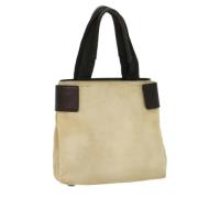 Pre-owned Canvas prada-bags Prada Vintage , Beige , Dames