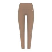 Leggings met logo Anine Bing , Beige , Dames