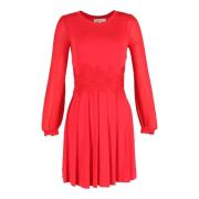 Pre-owned Polyester dresses Michael Kors Pre-owned , Red , Dames