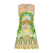 Gestreepte jurk Casablanca , Multicolor , Dames