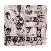 Zijden sjaal Alexander McQueen , Multicolor , Dames