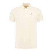 Essential Triangle Polo Shirt Pure Path , Beige , Heren