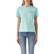 Emilie T-shirt MC2 Saint Barth , Blue , Dames