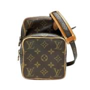 Pre-owned Canvas louis-vuitton-bags Louis Vuitton Vintage , Brown , Da...