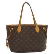 Pre-owned Canvas louis-vuitton-bags Louis Vuitton Vintage , Brown , Da...