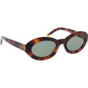 Iconische zonnebril met lenzen Saint Laurent , Brown , Dames