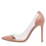 Pre-owned Suede heels Gianvito Rossi Pre-owned , Pink , Dames