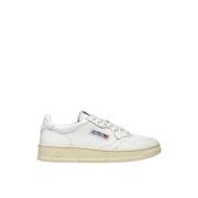 Lage Man Medalist Sneakers Autry , White , Heren