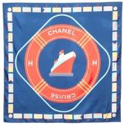 Pre-owned Silk scarves Chanel Vintage , Multicolor , Dames